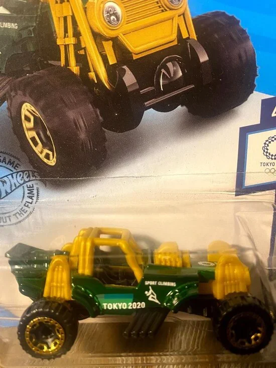 Hot Wheels Mountain Mauler Tokyo 2020 Sport Climbing Edition Die-Cast Car 4/10 - Picture 2 of 4